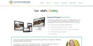 Cultivar Designs Mobile-Friendly WordPress Website Portfolio